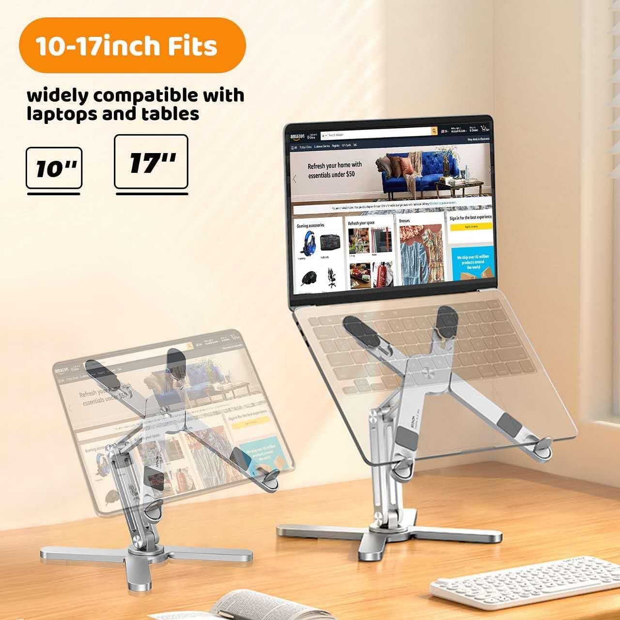 Zandropshipping Rotating Adjustable Laptop Stand for Desk - Dropshipping Ready Office Product