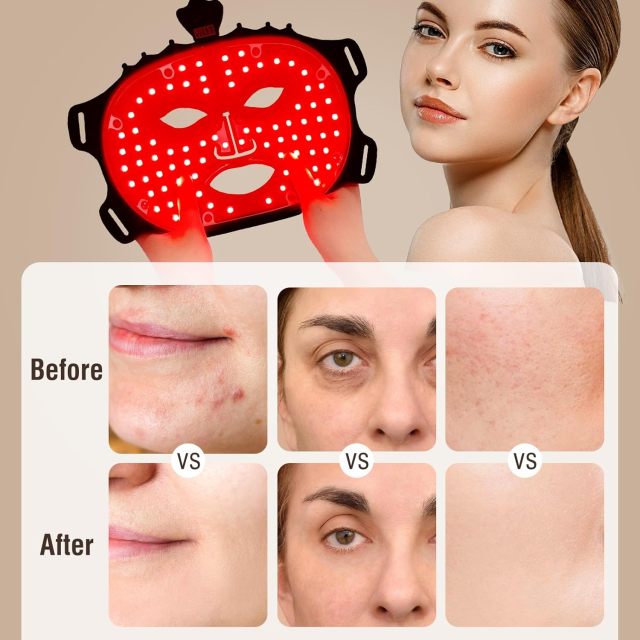Zandropshipping Wireless 7 Color LED Beauty Face Mask - Lightweight Dropshipping Product
