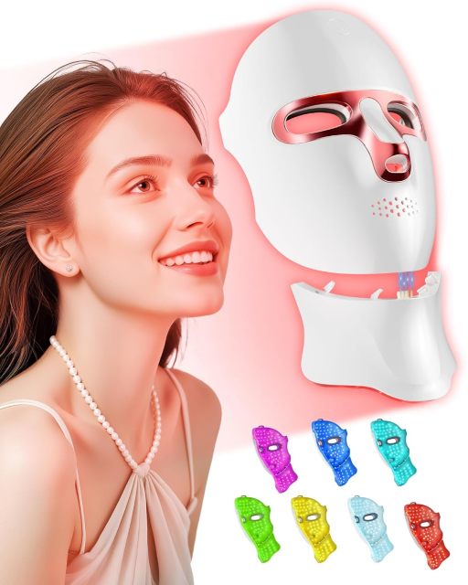 Cordless LED Face Mask Light Therapy Device - Rechargeable Dropshipping Item