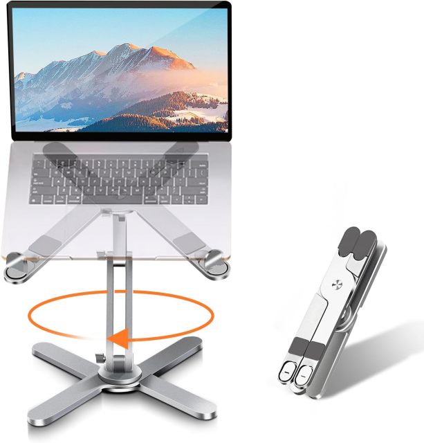 Zandropshipping Rotating Adjustable Laptop Stand for Desk - Dropshipping Ready Office Product