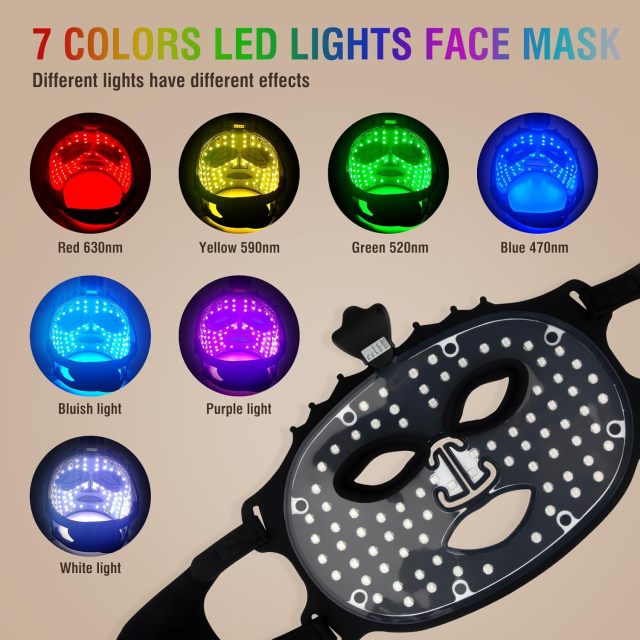 Zandropshipping Wireless 7 Color LED Beauty Face Mask - Lightweight Dropshipping Product