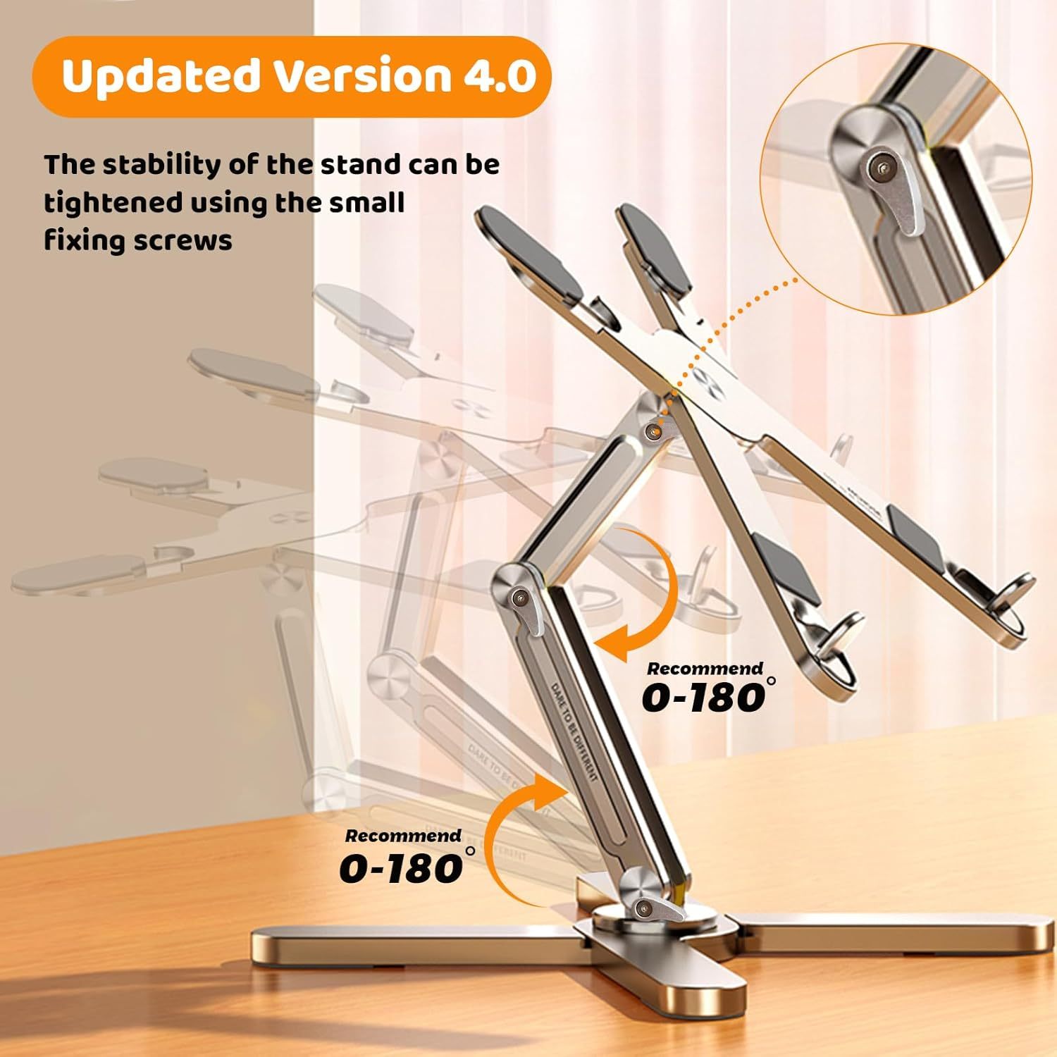 Zandropshipping Rotating Adjustable Laptop Stand for Desk - Dropshipping Ready Office Product