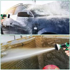 Expandable Garden Hose with Spray Nozzle - Flexible Lightweight Dropshipping Item