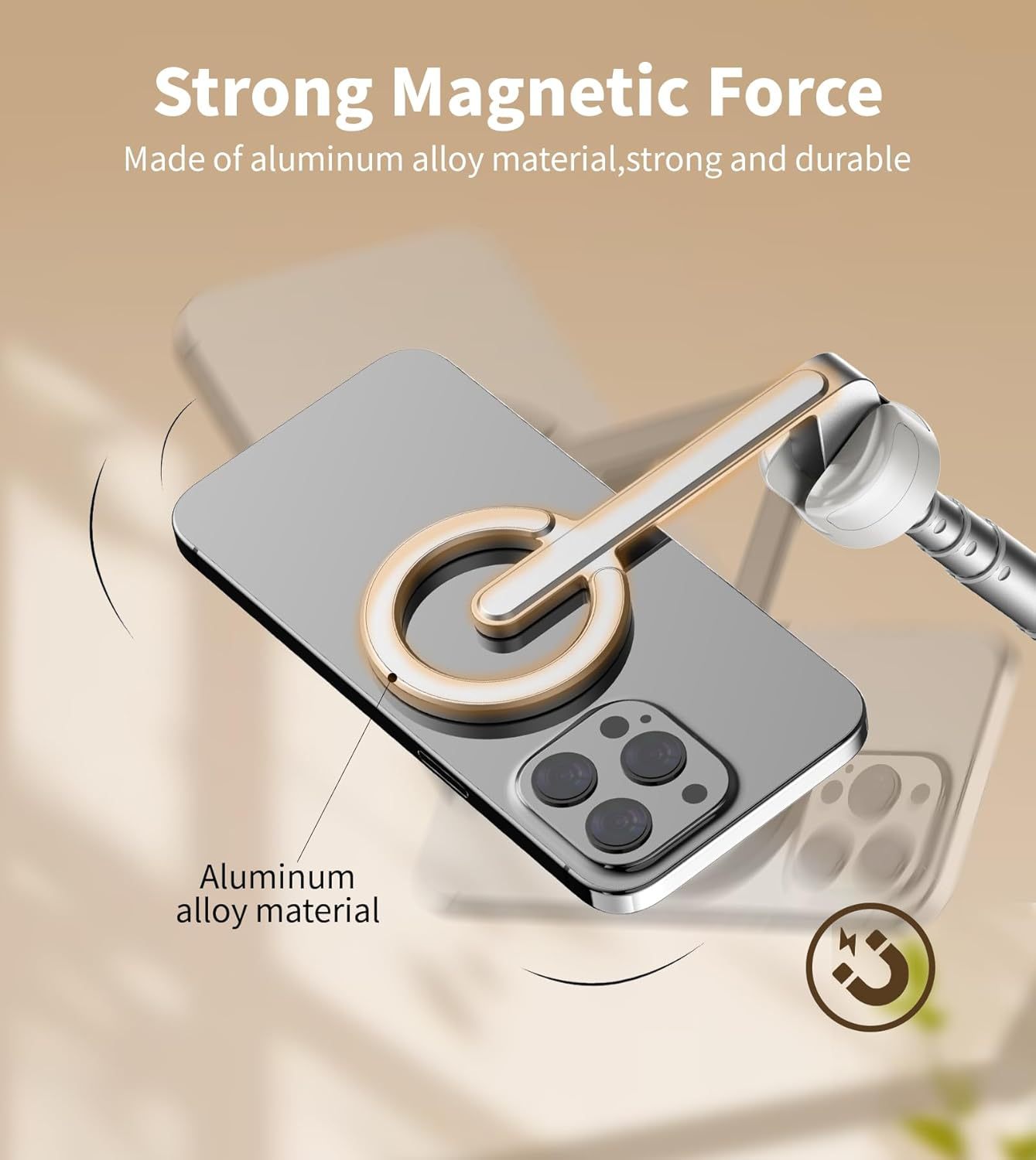 Zandropshipping 68" Magnetic Selfie Stick Tripod