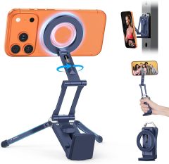 360 Rotating Foldable Phone Tripod Stand