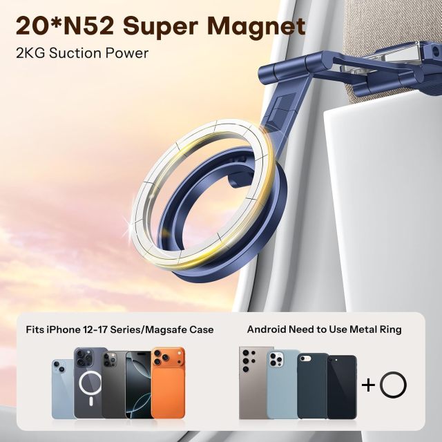 360 Rotating Foldable Phone Tripod Stand
