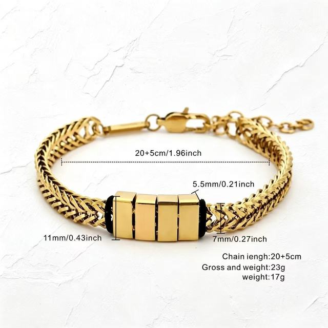 Personalised Name Bracelets- 5 Charms