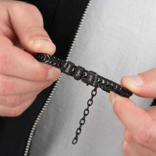 Personalised Name Bracelets- 5 Charms