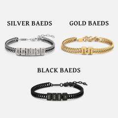 Men's Custom Name Bracelet
