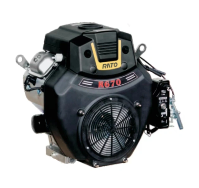 670CC 2V78 Horizontal Shaft V-type Twin Cylinder Petrol Engine for RATO,Pangolin Parts