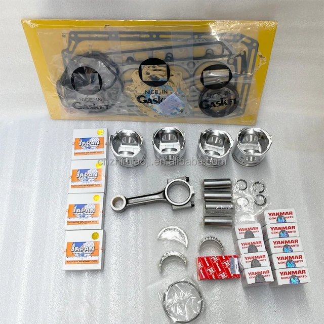 4TNV94 4TNV98 4TNE94 4TNE98 4TNV106 4TNE106 Engine Rebuilt Kit for Yanmar,Pangolin Parts