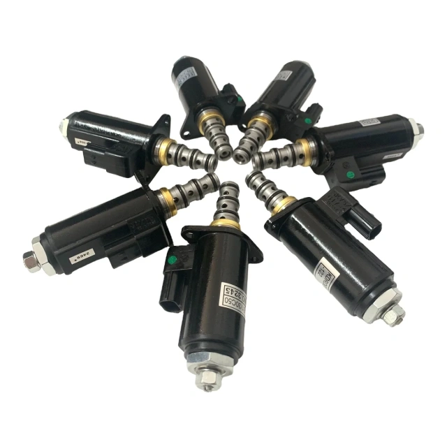 YN35V00018F2 KDRDE5K-31/30C40-111 Hydraulic Solenoid Valve SK200-6 SK230-6E Pilot Solenoid Valve for Kobota,Pangolin Parts