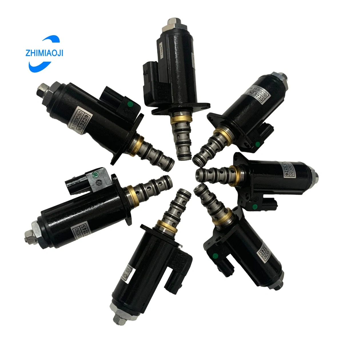 YN35V00018F2 KDRDE5K-31/30C40-111 Hydraulic Solenoid Valve SK200-6 SK230-6E Pilot Solenoid Valve for Kobota,Pangolin Parts