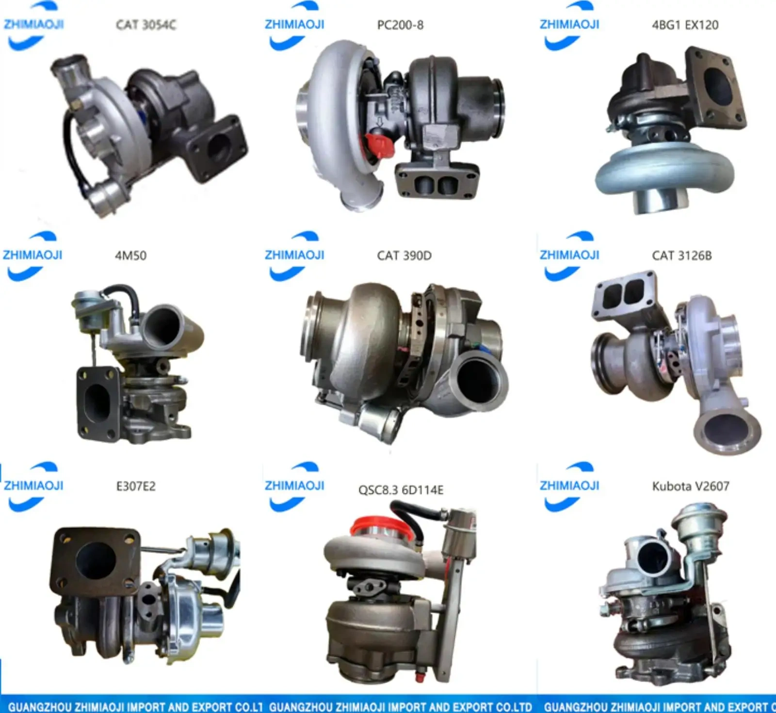 Diesel Engine K27 K36 K29 T04 C18 D6R S4D Turbocharger for Excavator 20R-5058,Pangolin Parts