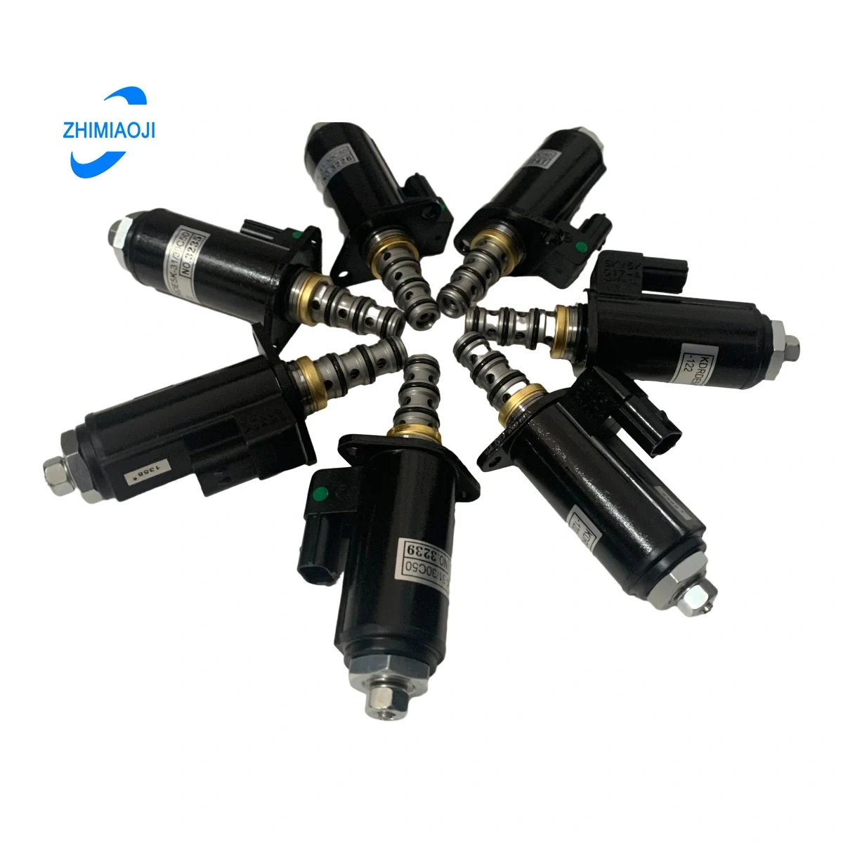 YN35V00018F2 KDRDE5K-31/30C40-111 Hydraulic Solenoid Valve SK200-6 SK230-6E Pilot Solenoid Valve for Kobota,Pangolin Parts