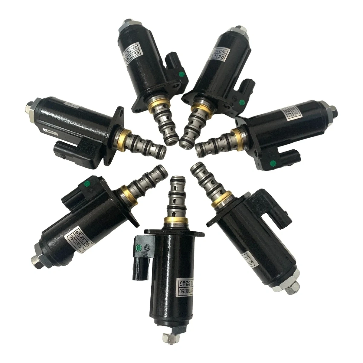 YN35V00018F2 KDRDE5K-31/30C40-111 Hydraulic Solenoid Valve SK200-6 SK230-6E Pilot Solenoid Valve for Kobota,Pangolin Parts