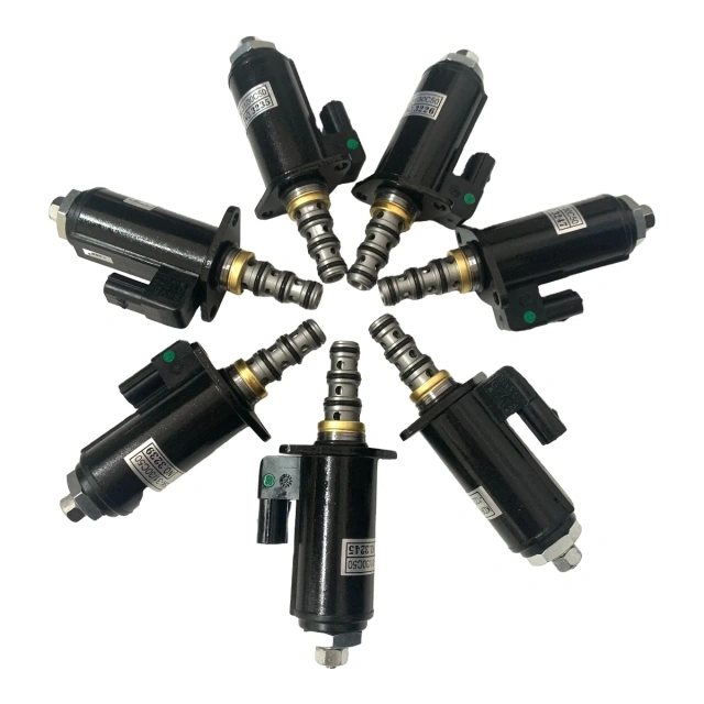 YN35V00018F2 KDRDE5K-31/30C40-111 Hydraulic Solenoid Valve SK200-6 SK230-6E Pilot Solenoid Valve for Kobota,Pangolin Parts