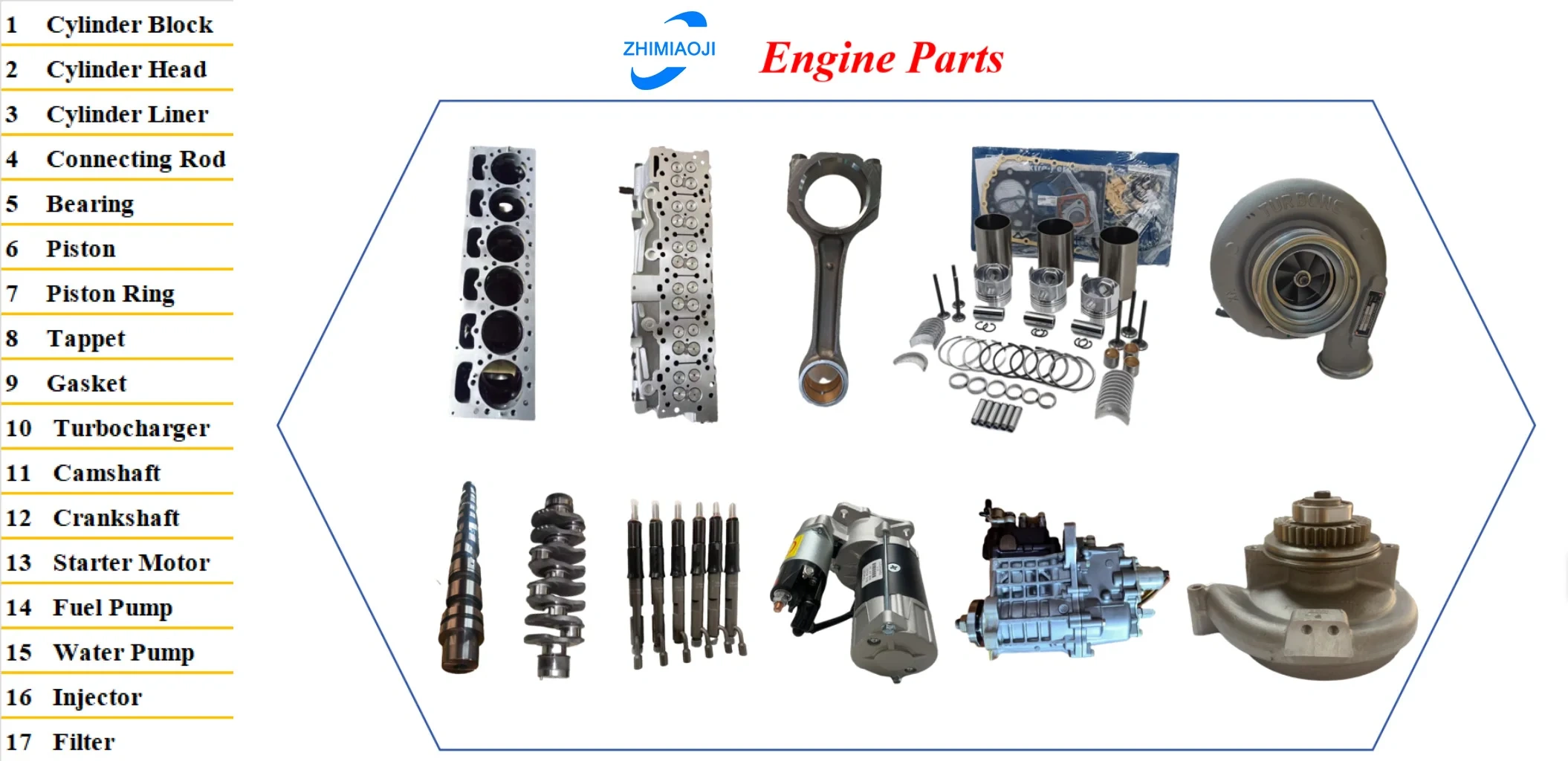 Starter Motor Spare Parts 24V 9T 3.2KW M2T64272 Motor Starters for Mitsubishi 4D31 Engine,Pangolin Parts