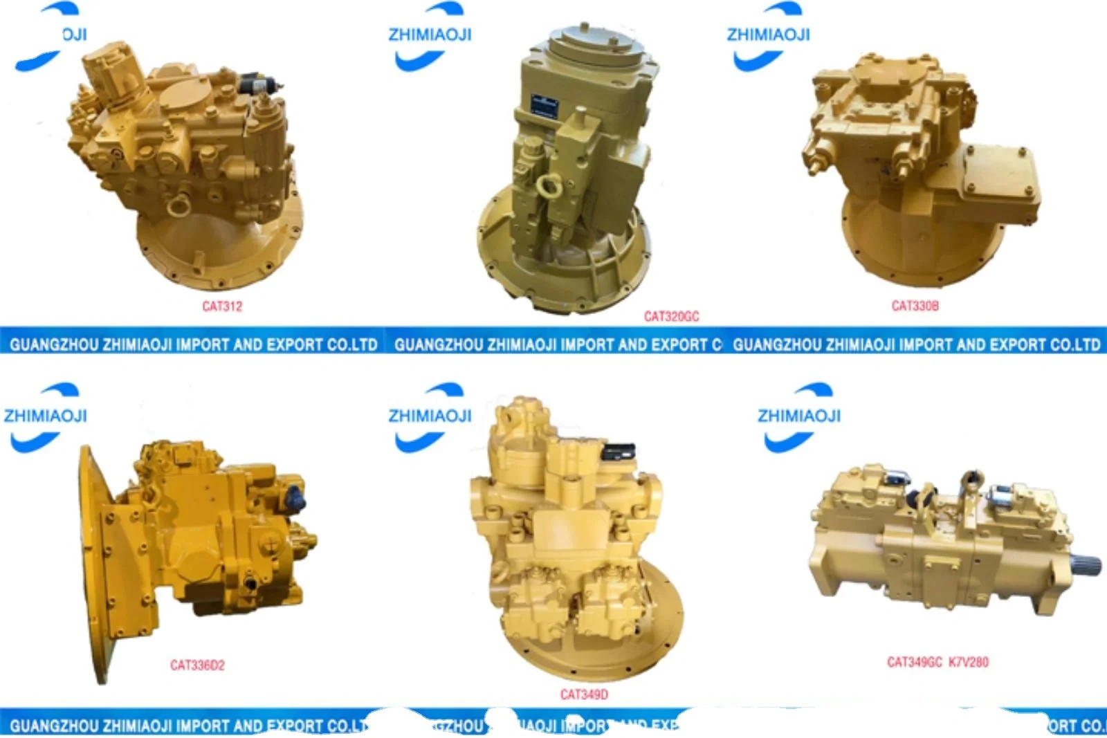 Excavator E320GC E323GC Hydraulic Pump 567-9722 531-9885 531-9886 Hydraulic Main Pump,Pangolin Parts