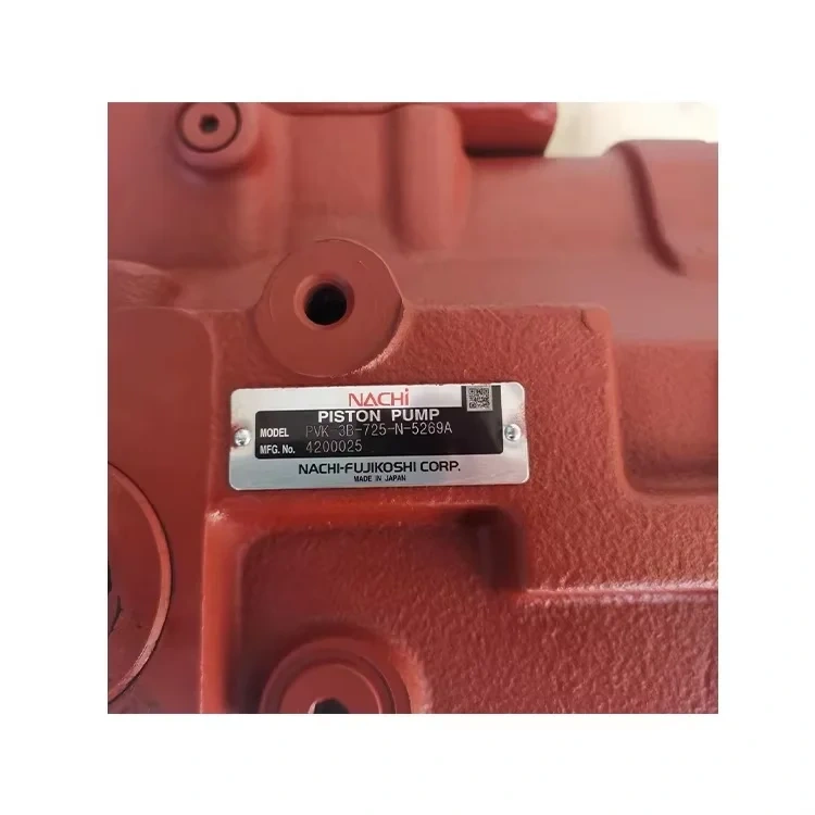 Excavator Parts Nachi PVK-3B-725 Hydraulic Piston Pump for ZAX60 ZAX65 EX60 EX75 EX40 HITACHI,Pangolin Parts