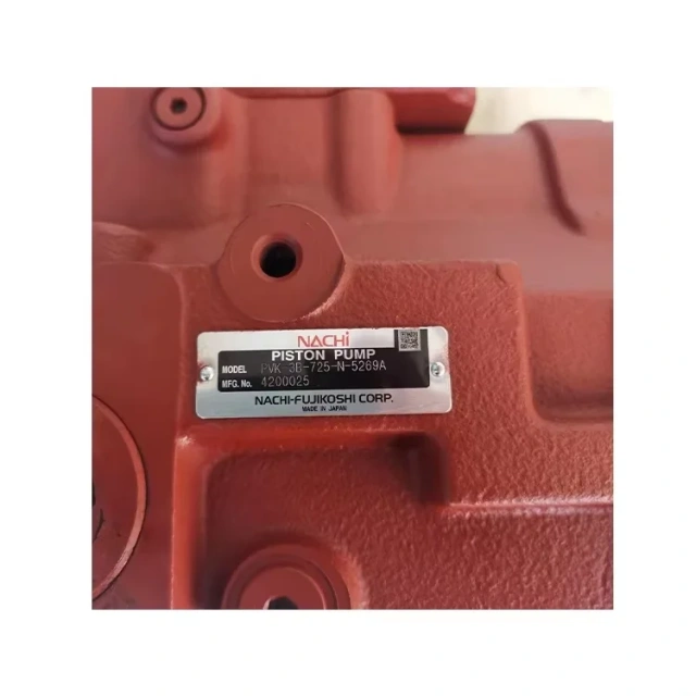 Excavator Parts Nachi PVK-3B-725 Hydraulic Piston Pump for ZAX60 ZAX65 EX60 EX75 EX40 HITACHI,Pangolin Parts