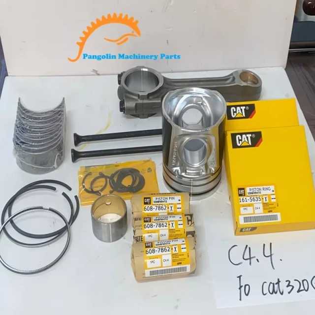 Excavator Spare Parts 4.4 Engine Parts Diesel Engine Piston Kit for CAT,Pangolin Parts