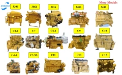 Excavator Spare Parts 4.4 Engine Parts Diesel Engine Piston Kit for CAT,Pangolin Parts