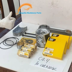 Excavator Spare Parts 4.4 Engine Parts Diesel Engine Piston Kit for CAT,Pangolin Parts