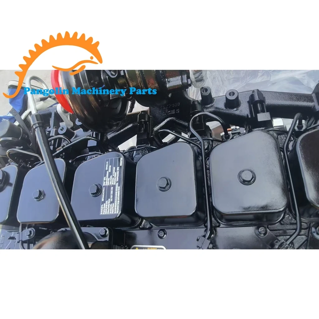 Excavator Parts 4-Stroke 6-Cylinder Machinery Engine 133kw 2000rpm 6BTAA 5.9 Diesel Engine Assembly for Cummins,Pangolin Parts