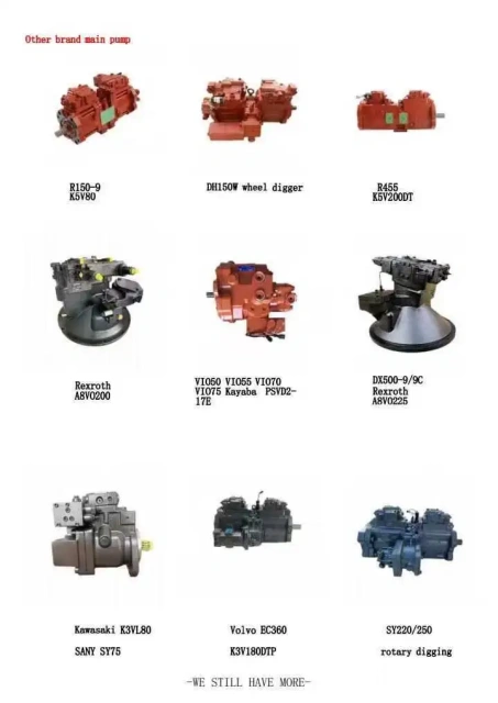 Excavator 400914-00038 400914-00090 K1029621 K1014967A K9004530 150w Main Hydraulic Pump for Doosan,Pangolin Parts