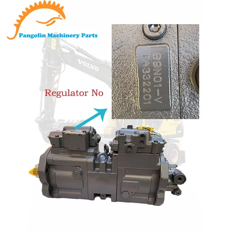 CSJHPSS K5V160 K5V200 K5V140 K3V112 K3V180 K3V63 K3V140 K5V80 Hydraulic Main Pump K5V140DT Hydraulic Pump Assembly for Kawasaki,Pangolin Parts