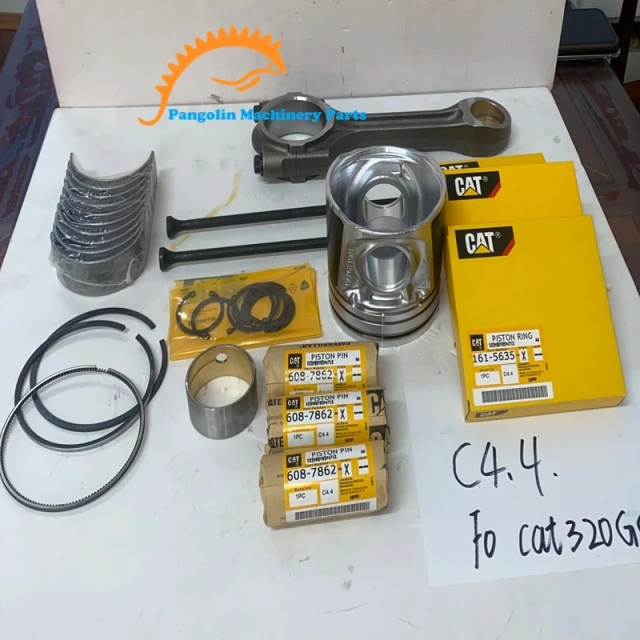 Construction Diesel Engine Parts C4.4 Diesel Piston Assembly Engine Parts for Caterpillar 320gc Piston Ring,Pangolin Parts