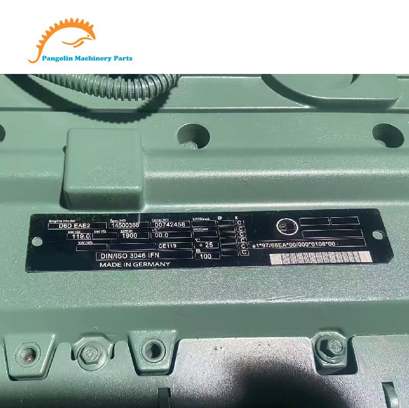 Excavator Parts Volvo D6D Diesel Engine Assembly,Pangolin Parts