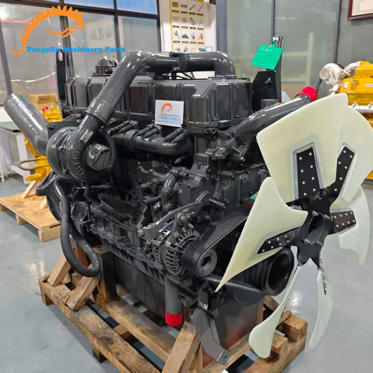 Construction Machinery Parts 6WG1 Diesel Engine 6-Cylinder Turbocharged Engine Assembly for Isuzu Excavators and Heavy Equipment,Pangolin Parts