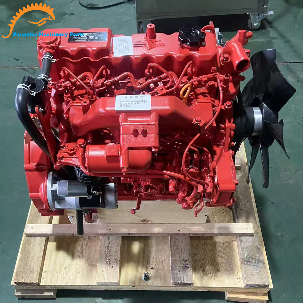 Excavator C490 Engine Assembly Air-Cooled 4 Stroke 74 kW 3200rpm Electric Start C490 Motor for Tractor Loader Forklift Ship,Pangolin Parts