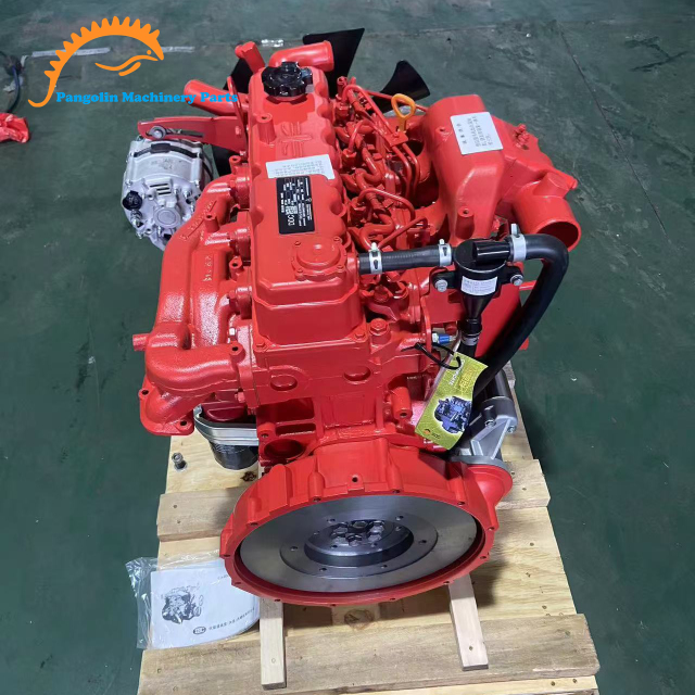 Excavator C490 Engine Assembly Air-Cooled 4 Stroke 74 kW 3200rpm Electric Start C490 Motor for Tractor Loader Forklift Ship,Pangolin Parts