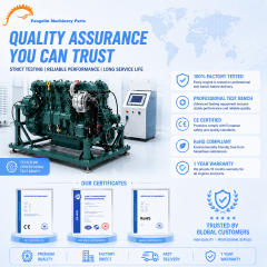 Machinery Engines BF6M1013 21T3R4 7.15L 233HP Diesel Engine for Deutz Generator Set,Pangolin Parts