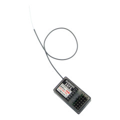 DumboRC X6 6 Channel RC Surface Transmitter with X6FG 6 Ch Gyro Receiver for Cars Trucks Boats