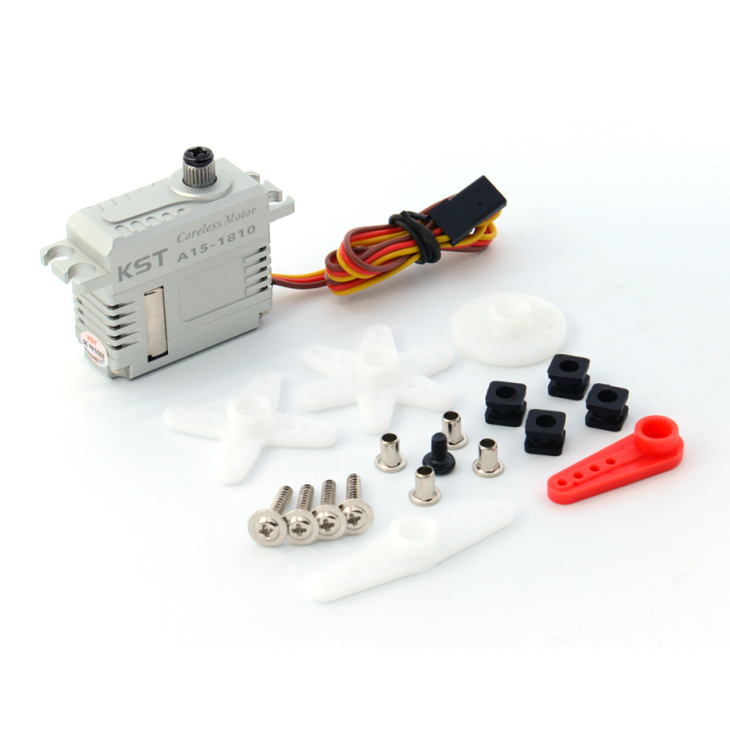 KST A15-1810 - 20kg 0.10sec HV Phosphor Bronze & Hardened Steel Gear Servo