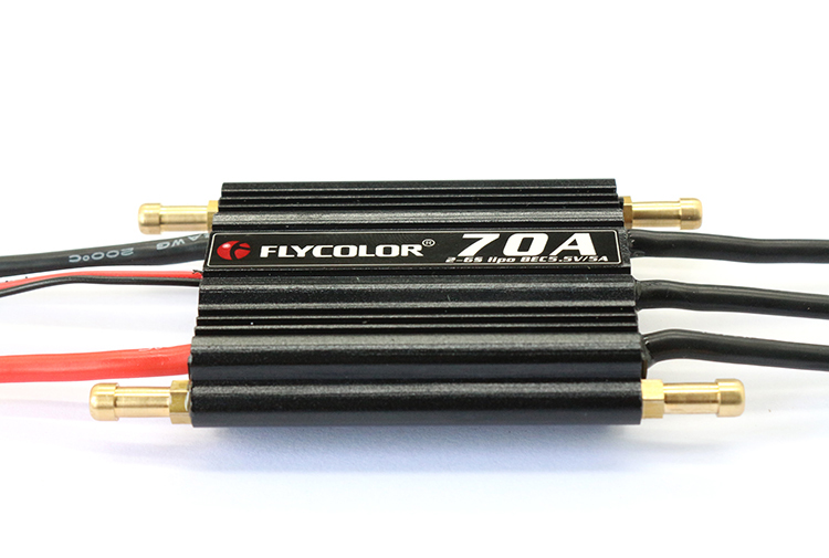 Flycolor - Fly Monster 70A Boat ESC 2-6s Lipo