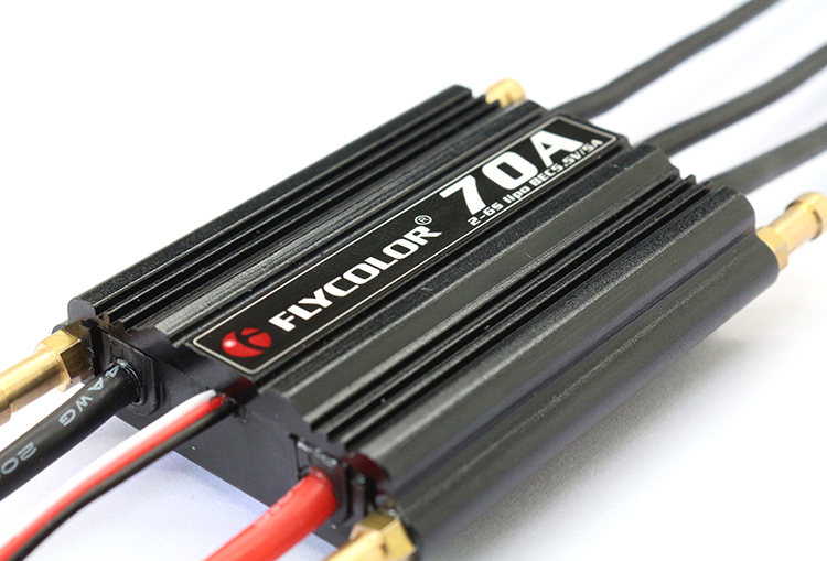Flycolor - Fly Monster 70A Boat ESC 2-6s Lipo