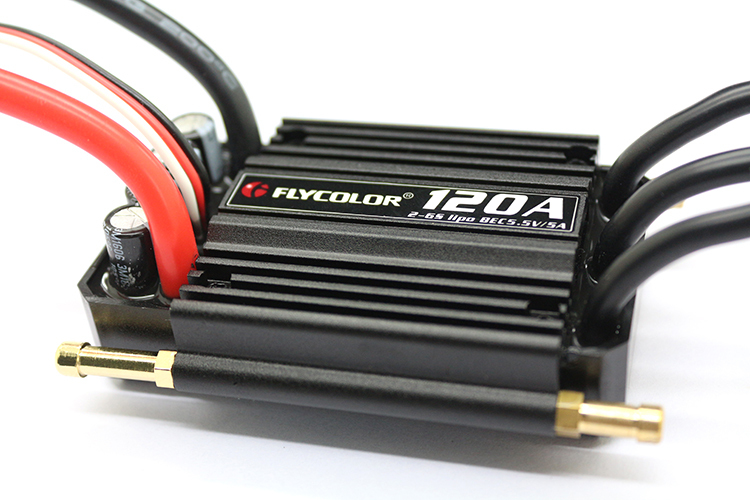 Flycolor - Fly Monster 120A Boat ESC 2-6s Lipo