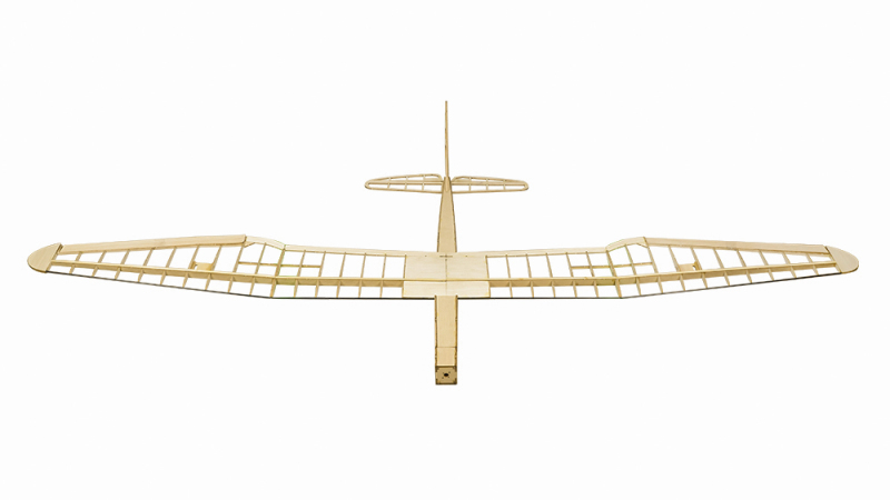 Dancing Wings - F16 1.6M Balsa Glider Sunbird Balsa Kit