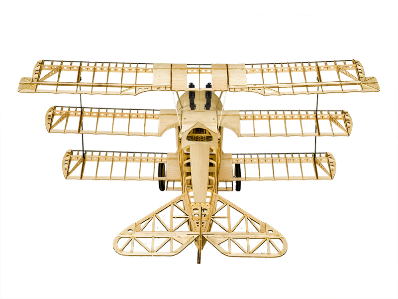 Dancing Wings - S18 1.54M Balsa Fokker DR.1 Balsa Kit