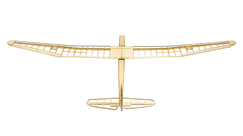 Dancing Wings - F16 1.6M Balsa Glider Sunbird Balsa Kit