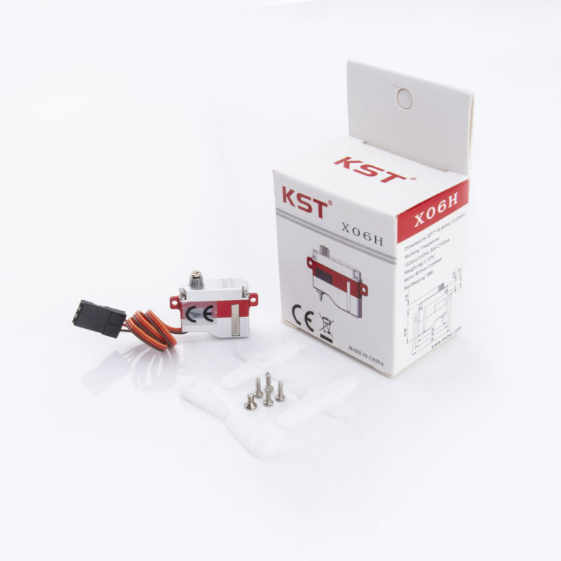 KST X06H V6.0 HV Micro Digital Metal Gear Glider 1.8kg torque servo Motor