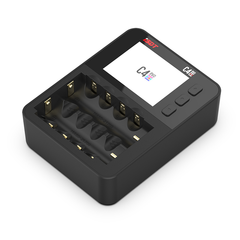 ISDT C4 EVO 36W 8A 6 Channels Smart Battery Charger With USB Output