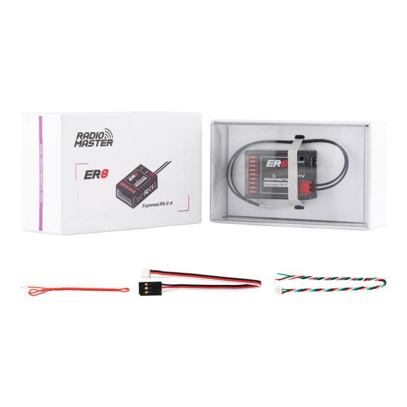 RadioMaster - ER8 2.4ghz PWM ExpressLRS 8 Channel receiver