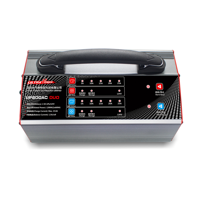 UltraPower UP600AC Duo 1200W 25A Battery Lipo Battery Balance Charger For UAV Commercial Industrial