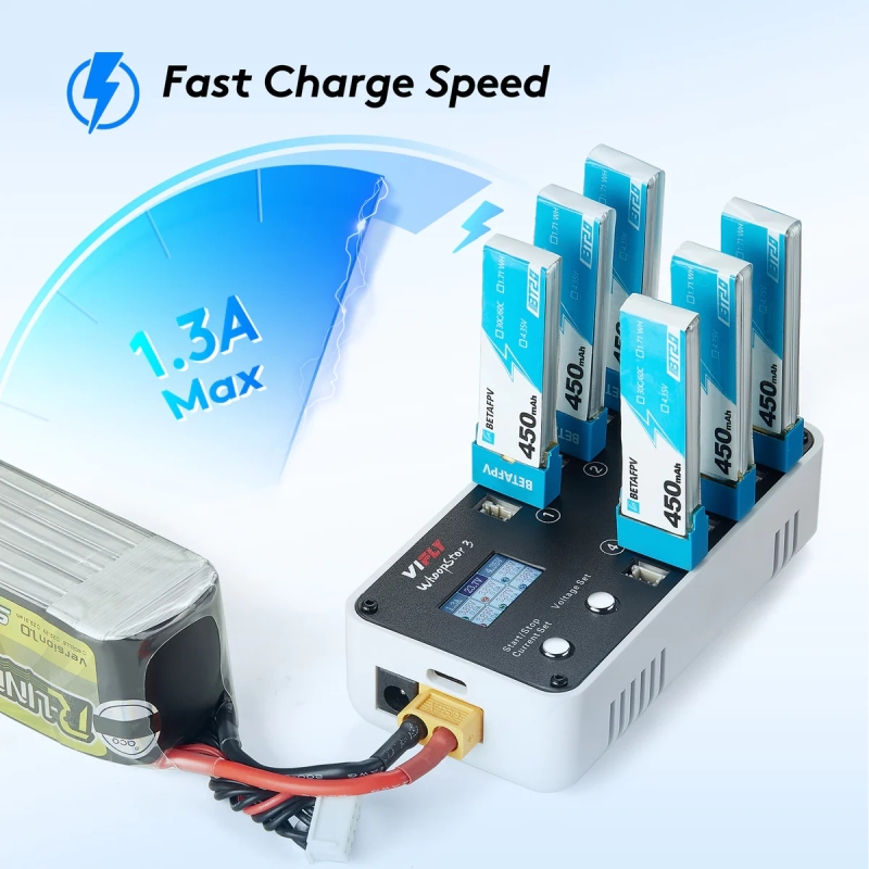 VIFLY VIFLY WhoopStor 3 - 1S Battery Storage Charger and Discharger